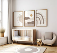 Dawn set (3 Frames) – View 2 – Beitouti wall frames