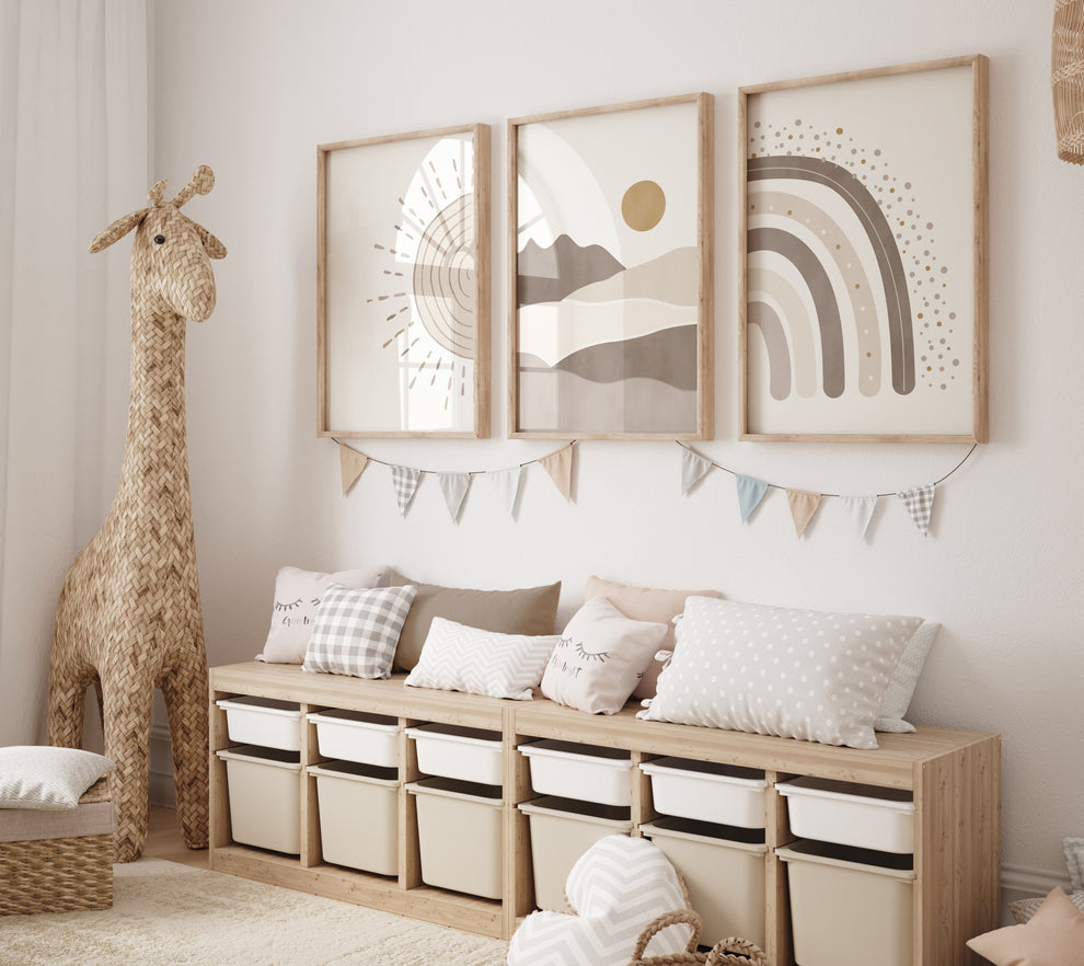 Dawn set (3 Frames) – View 3 – Beitouti wall frames