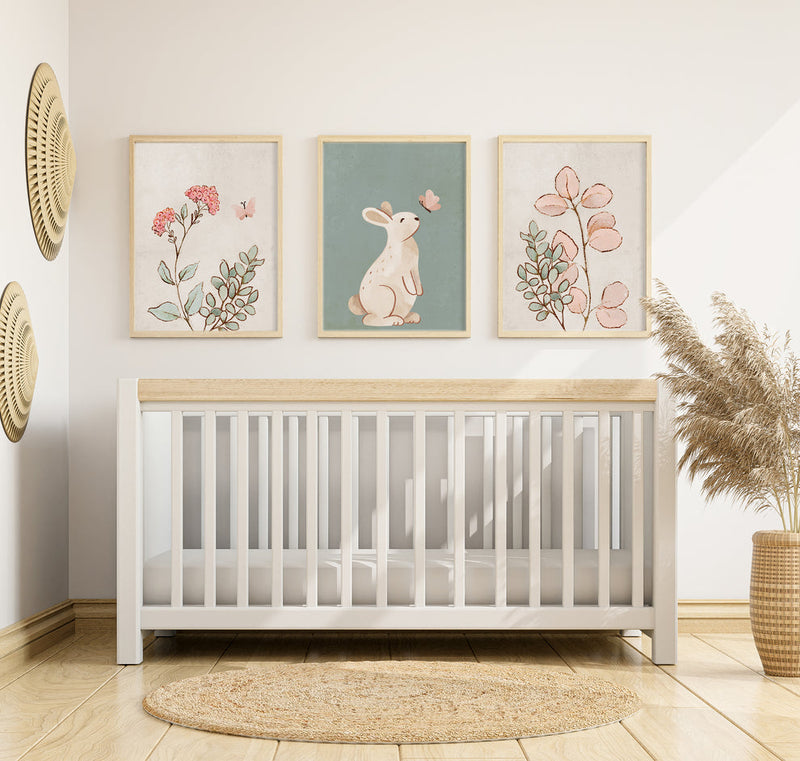Coral Kids set (3 Frames) – View 5 – Beitouti wall frames