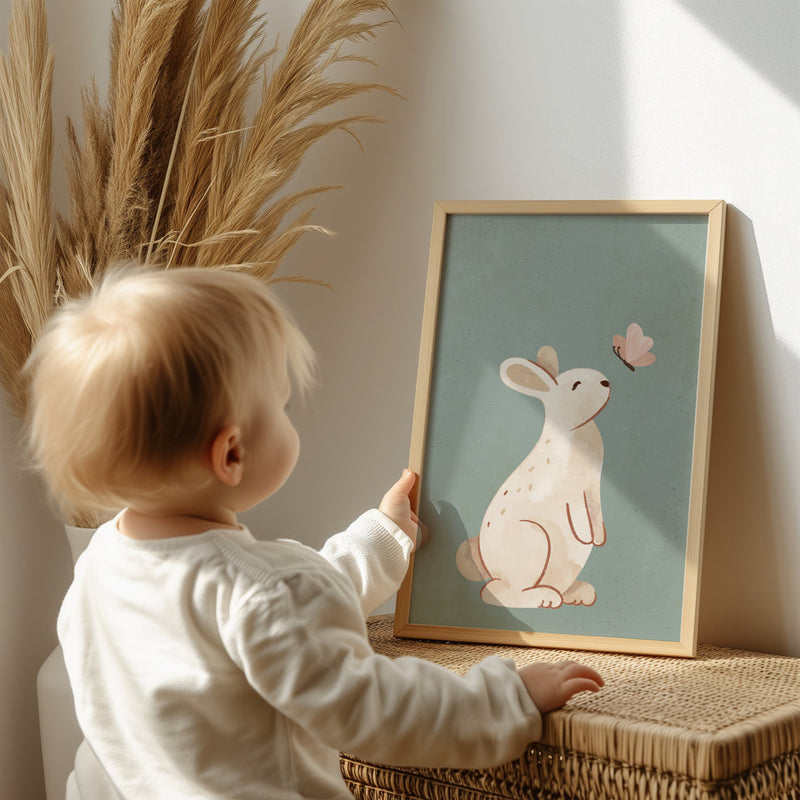 Coral Kids set (3 Frames) – View 2 – Beitouti wall frames