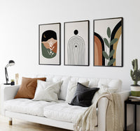 Fantasy abstract colors (3 Frames) – View 5 – Beitouti wall frames