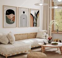Fantasy abstract colors (3 Frames) – View 4 – Beitouti wall frames