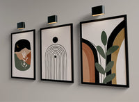 Fantasy abstract colors (3 Frames) – View 7 – Beitouti wall frames