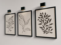 Tiny Flowers set (3 Frames) – View 3 – Beitouti wall frames