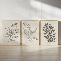 Tiny Flowers set (3 Frames) – View 5 – Beitouti wall frames