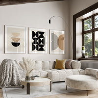 Warm winter colors (3 Frames) – View 2 – Beitouti wall frames