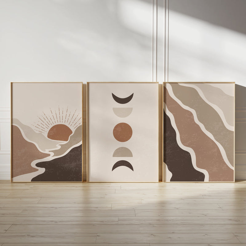 Calm Motion set (3 Frames) – Wall frame set by Beitouti