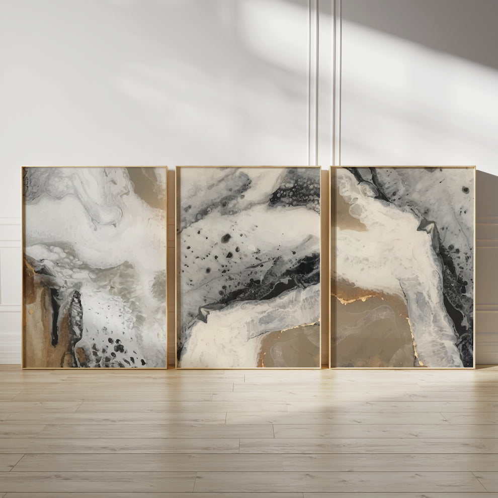 Serenity set (3 Frames) – View 2 – Beitouti wall frames