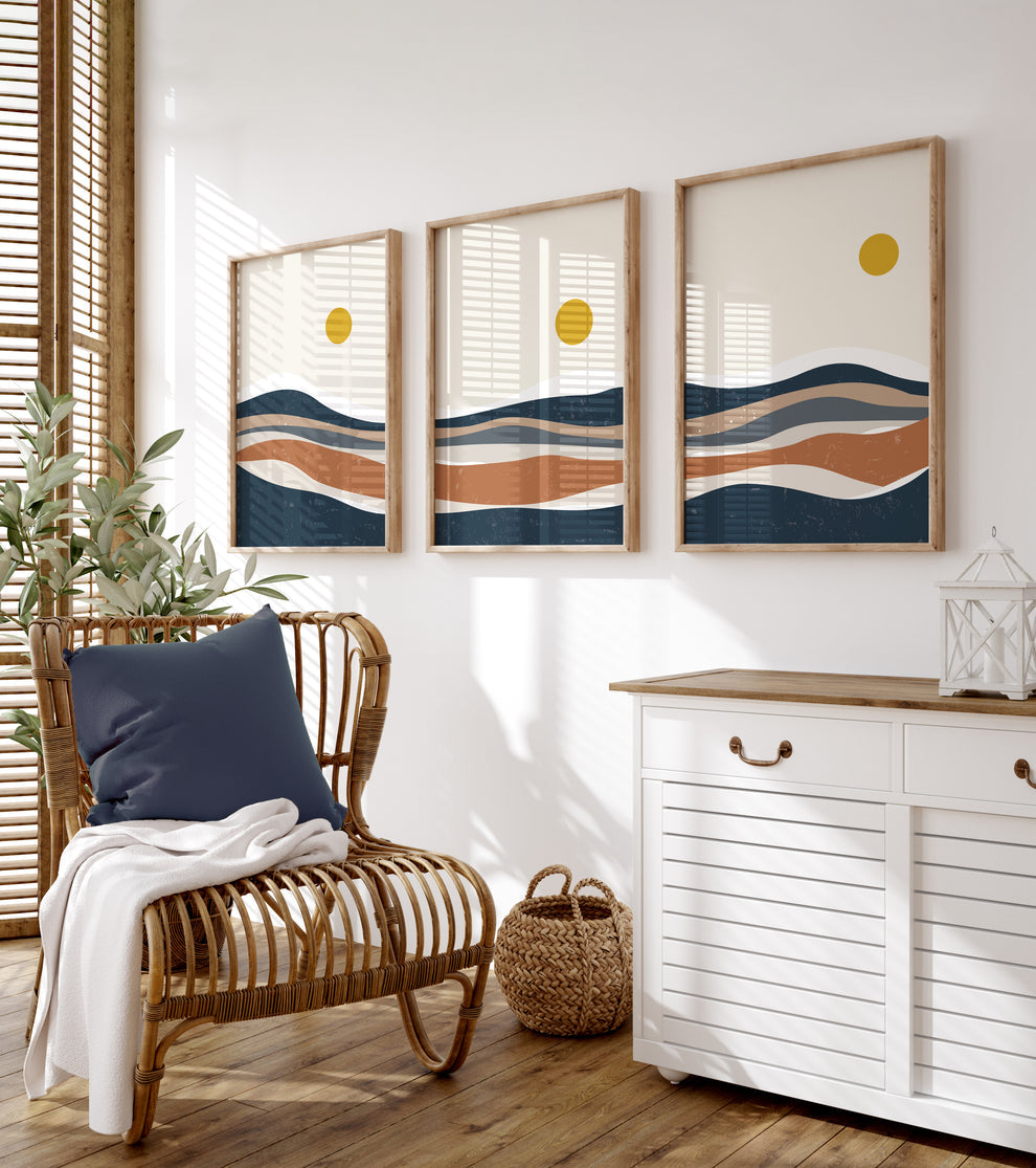 Colourful2 set (3 Frames) – View 3 – Beitouti wall frames