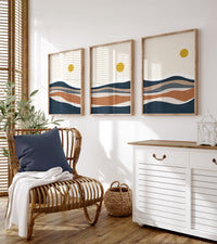 Colourful2 set (3 Frames) – View 3 – Beitouti wall frames