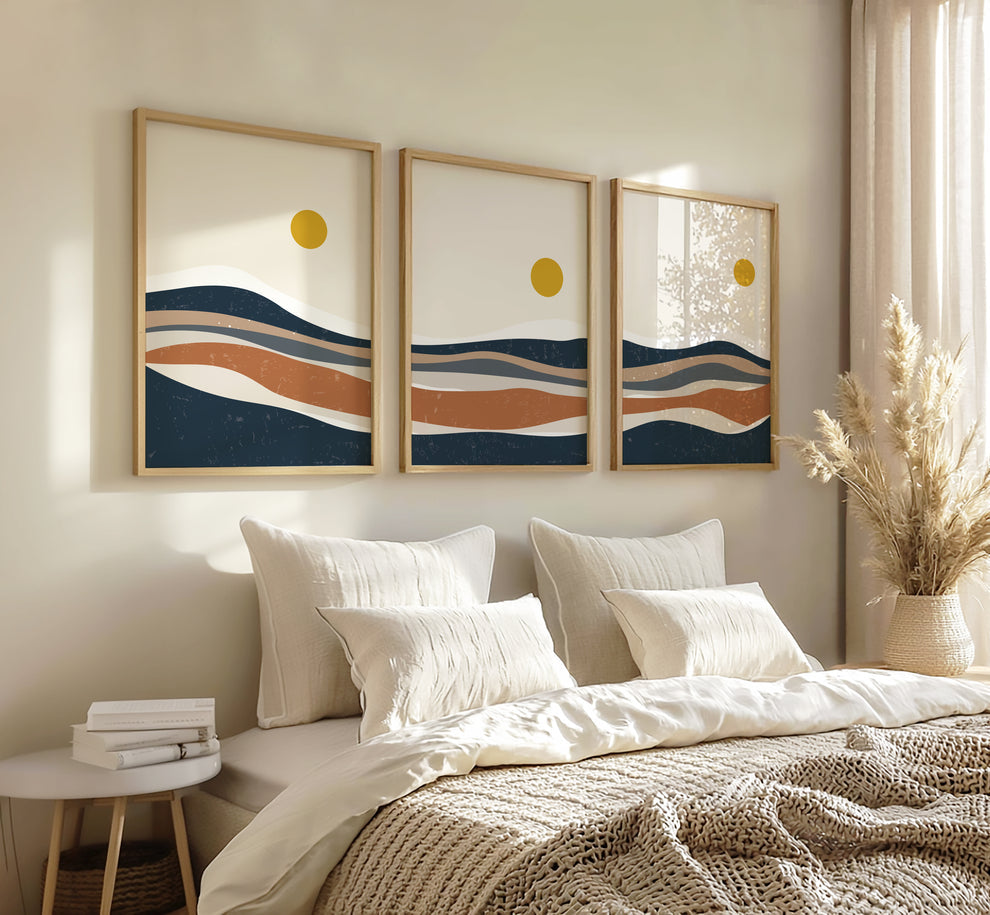 Colourful2 set (3 Frames) – Wall frame set by Beitouti