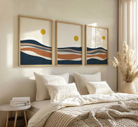 Colourful2 set (3 Frames) – Wall frame set by Beitouti