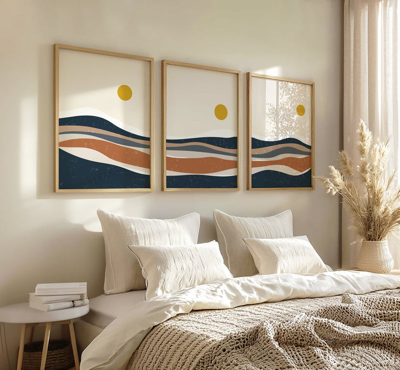 Colourful2 set (3 Frames) – Wall frame set by Beitouti