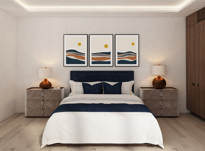 Colourful2 set (3 Frames) – View 4 – Beitouti wall frames