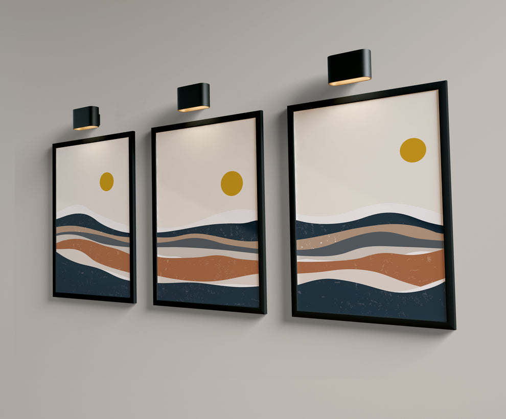 Colourful2 set (3 Frames) – View 7 – Beitouti wall frames
