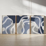 Abstract art Fantasy (3 Frames) – Wall frame set by Beitouti