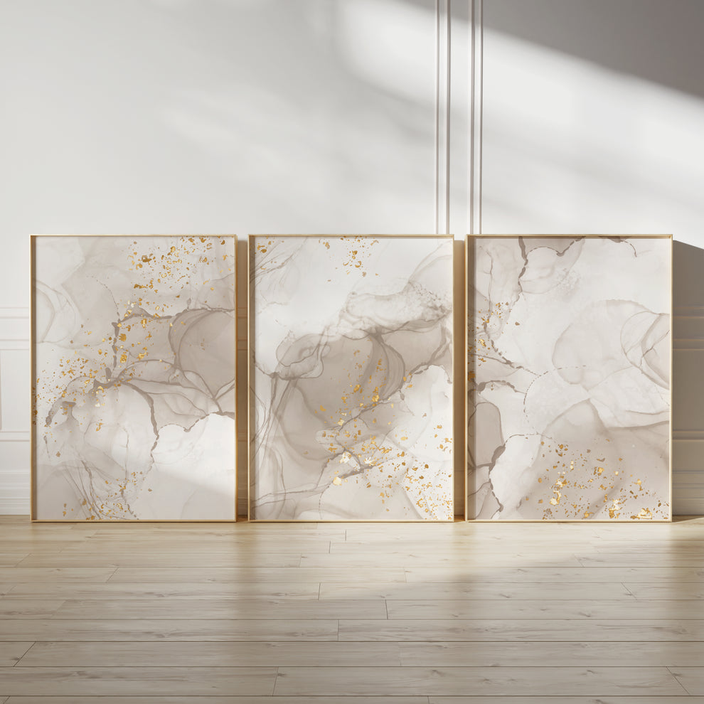 neutral colored wall panels (3 Frames)