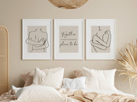 Aura set (3 Frames) – View 2 – Beitouti wall frames