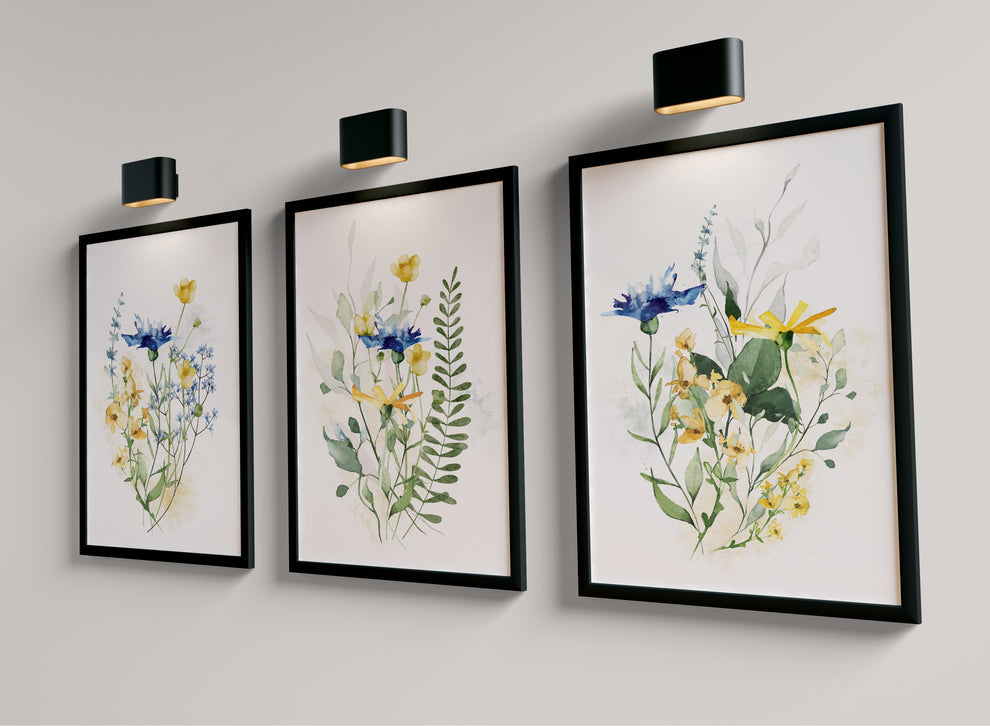 Modern colors (3 Frames) – Wall frame set by Beitouti