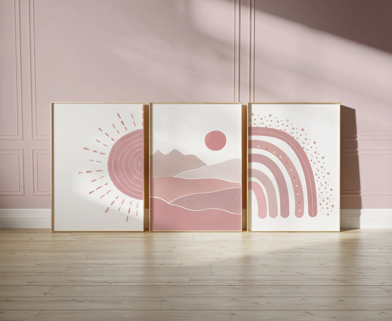 Harmony set (3 Frames) – View 3 – Beitouti wall frames