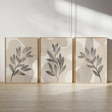 Distinctive earthy colors (3 Frames) – Wall frame set by Beitouti