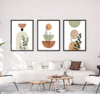 مجموعة الطبيعة المجردة (3 إطارات)