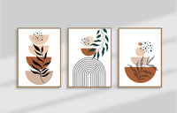 Flying plates set (3 Frames) – View 2 – Beitouti wall frames