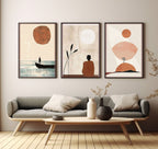 مجموعة آفاق صامتة (3 إطارات)