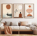 مجموعة آفاق صامتة (3 إطارات)