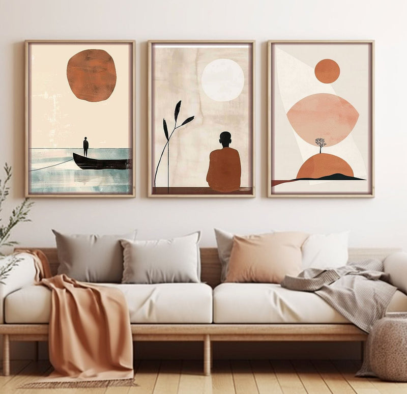 مجموعة آفاق صامتة (3 إطارات)