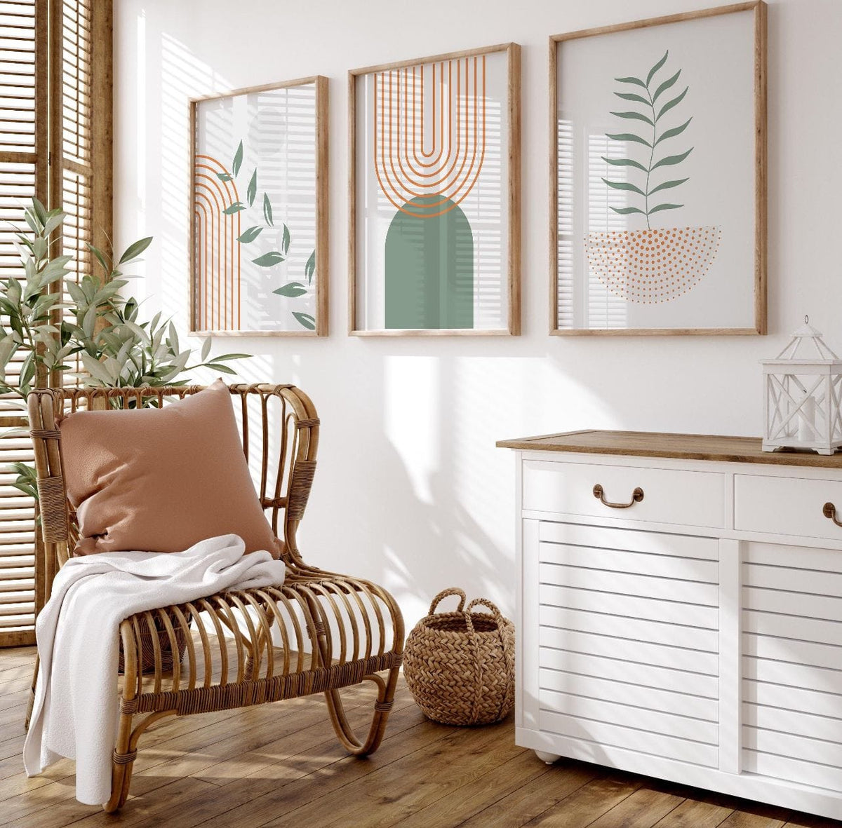 Modern harmony set (3 Frames) – View 3 – Beitouti wall frames