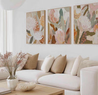 Floral serenity set (3 Frames) – View 14 – Beitouti wall frames