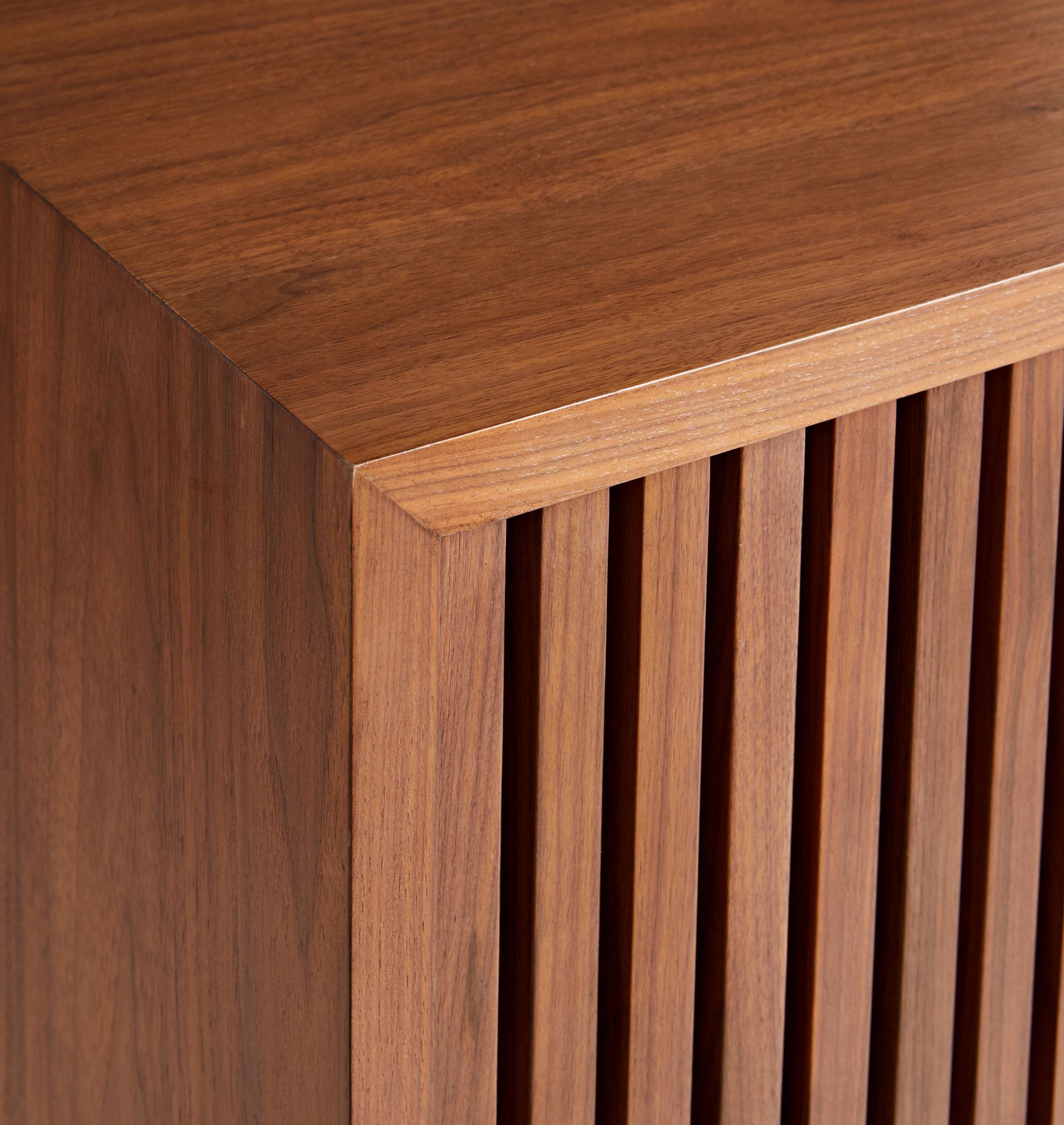 ترابيزة كونسول خشب طبيعي - جوز ترك , و قاعدة معدنية