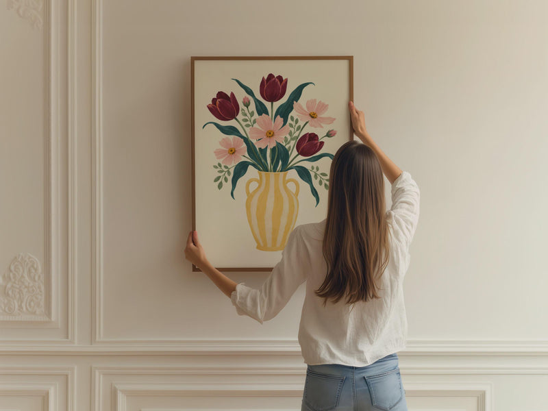 Sunlit Tulips