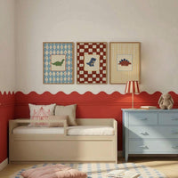 Colourful Dinosaur Bedroom Prints