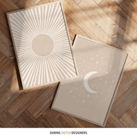 طقم شمس وقمر (إطاران)