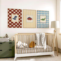 Colourful Dinosaur Bedroom Prints