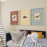 Colourful Dinosaur Bedroom Prints