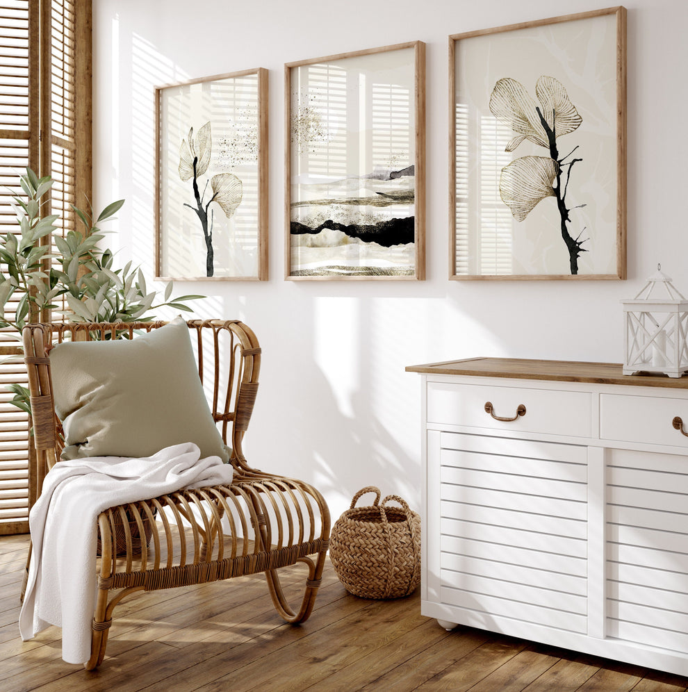 Soft Dreams set (3 Frames) – View 4 – Beitouti wall frames