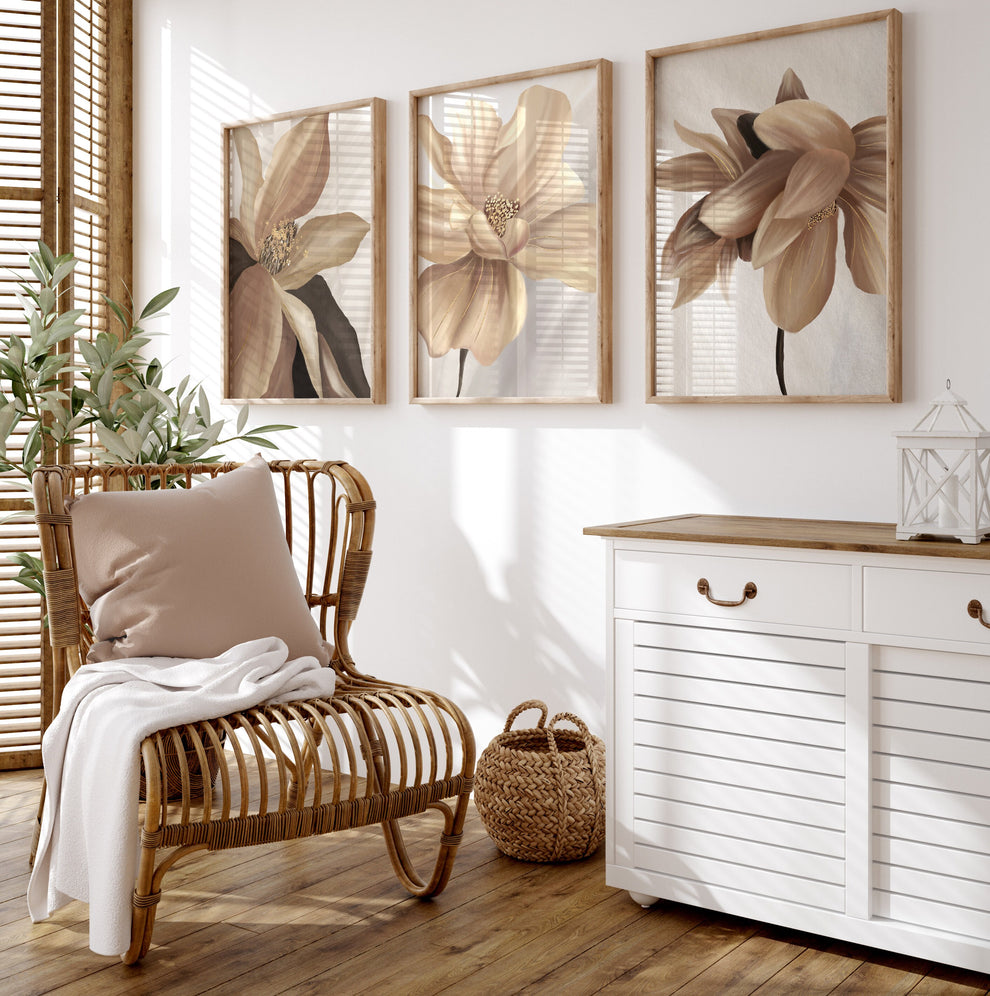 Golden Flow set   (3 Frames)