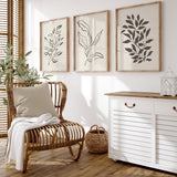 Tiny Flowers set (3 Frames) – Wall frame set by Beitouti