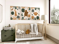 Green world set (3 Frames) – View 6 – Beitouti wall frames
