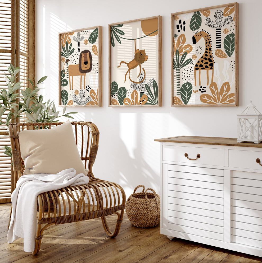 Aqua Joy set (3 Frames) – View 6 – Beitouti wall frames