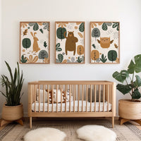 Green world set (3 Frames) – Wall frame set by Beitouti