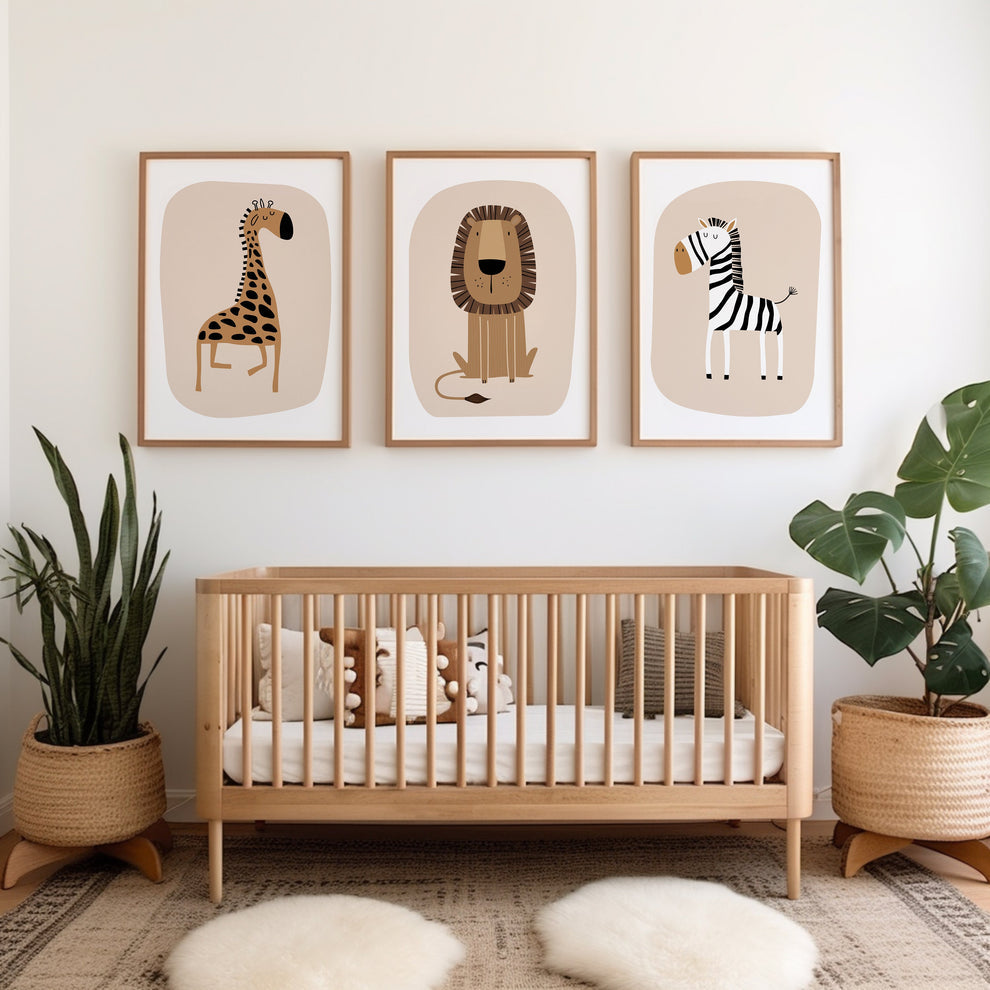 Frame Baby set (3 Frames) – View 2 – Beitouti wall frames