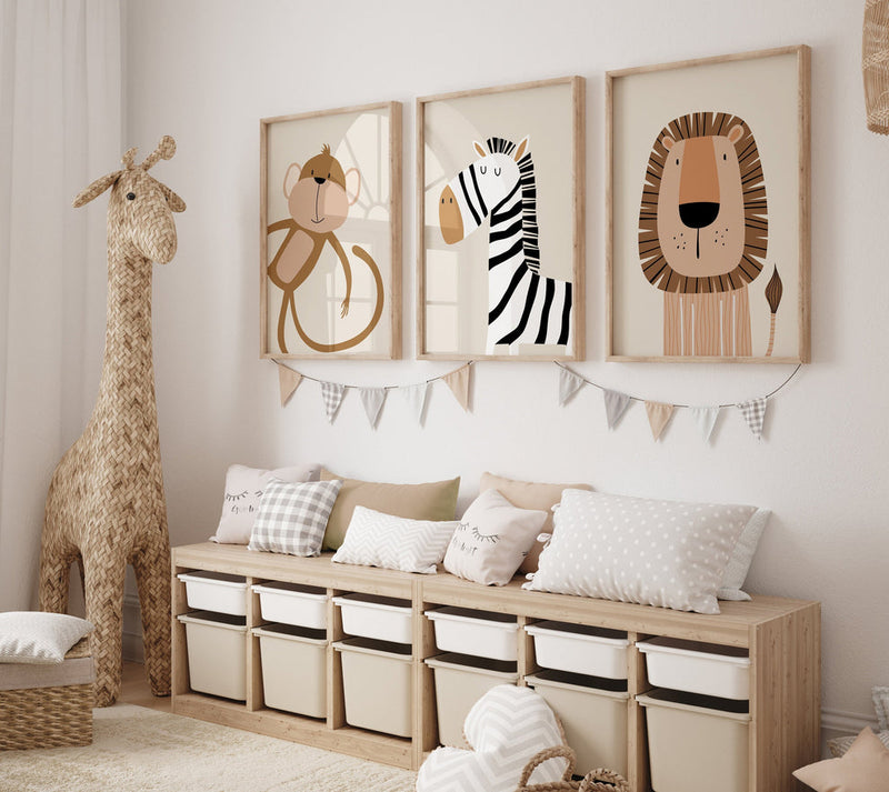 Frame Baby set (3 Frames) – View 2 – Beitouti wall frames
