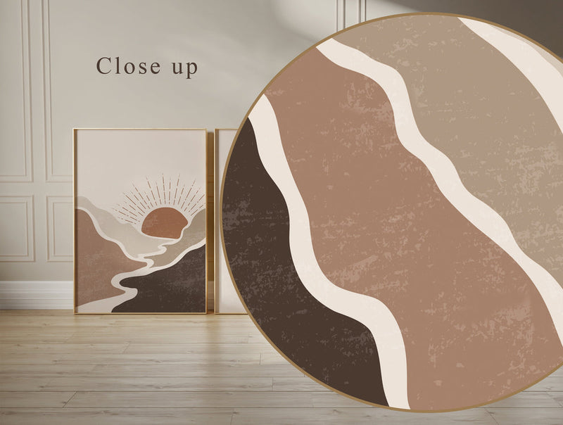 Calm Motion set (3 Frames) – View 5 – Beitouti wall frames