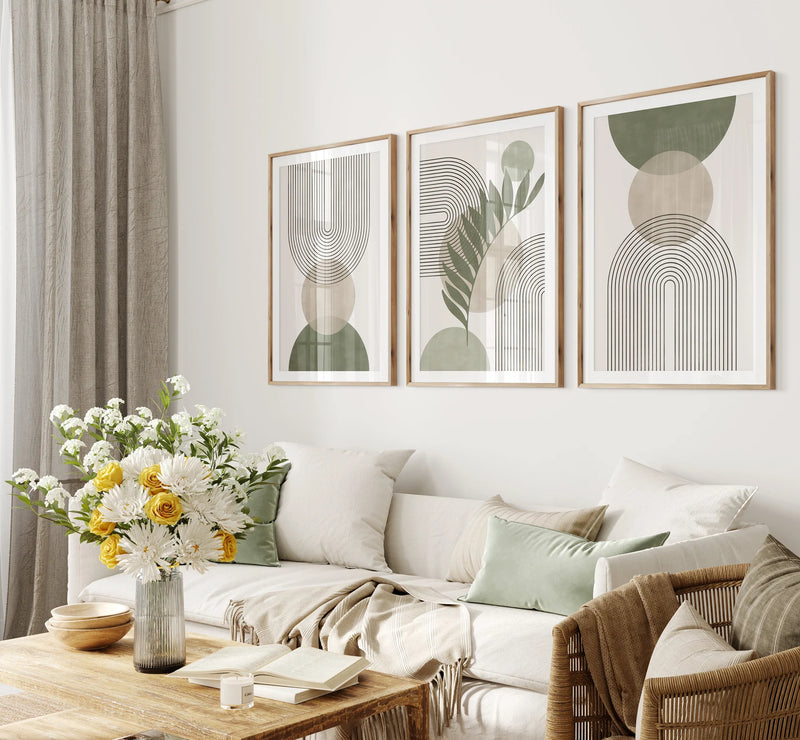 Nature Harmony set (3 Frames) – View 3 – Beitouti wall frames