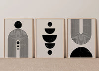 Boho harmony set (3 Frames) – View 3 – Beitouti wall frames