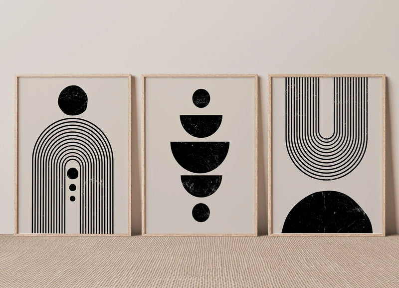 Boho harmony set (3 Frames) – View 3 – Beitouti wall frames